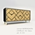 Elegant Art Deco Chest: BORDIGNON CAMILLO 3D model small image 1