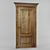 Rustic Ash Door: "Belinsky" Model. High-Quality Craftsmanship. 3D model small image 1