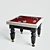 Premium Poker Table: Ultimate Gaming Experience 3D model small image 1