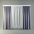 Modern Style Curtains 3D model small image 1