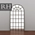 Elegant Palladian Mirror: Luxurious Wall Decor 3D model small image 1