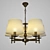 Roksana Alfa Chandelier: 18535 Light & 16076 Metal 3D model small image 2