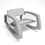 Canadian Designer Rocking Chair 3D model small image 3