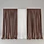 Elegant Shade Curtain 3D model small image 1