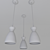 Retro-Inspired Pendant Lamp by Faro 3D model small image 3