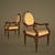 Elegant Comfort: Classic Luxury Chair 3D model small image 1