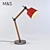 Elegant Hybrid Table Lamp 3D model small image 2