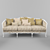 Classic Sofa by Angelo Cappellini 3D model small image 1