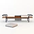 Elegant 904 T-Poltrona Bench 3D model small image 2