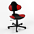 ErgoFlex Office Chair 3D model small image 1