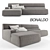 Sleek and Stylish Bonaldo Rios 3D model small image 1