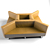  Column-surrounded Sofa 3D model small image 2