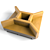  Column-surrounded Sofa 3D model small image 3