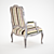 Classic Flai Armchair: Elegant Italian Design 3D model small image 2