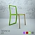 Contrasting Design Chair by Branca Lisboa 3D model small image 3