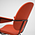 WH Gispen 202 Chair - Modern Elegance 3D model small image 2