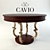 Italian Craftsmanship: Cavio Verona Dining Table 3D model small image 1