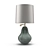 Porta Romana GLB45 PEAR Lamp Charcoal - Modern Elegance 3D model small image 1