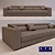 Modern Swing Sofa - Compact and Stylish 3D model small image 1