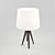 Sleek Italian Table Lamp: Arte Lamp Easy A4504LT-1BR 3D model small image 1