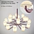 SYLCOM Chandelier - Elegant and Modern 3D model small image 1