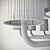 SYLCOM Chandelier - Elegant and Modern 3D model small image 3