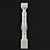 Elegant Column Stand: Enhance Your Decor 3D model small image 1