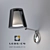 Modern LED Wall Lamp-EMy 3D model small image 1