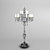 Swarovski Crystal Floor Lamp 3D model small image 1
