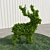 Deer in Bush: A Natural Delight 3D model small image 1