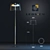 Modern LEDS.C4 IRIS Floor Lamp 3D model small image 2