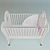 Palibo Love: Premium Cot for Your Little One 3D model small image 2