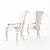 Elegant Dining Chair EVA 3D model small image 1