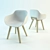 Eco-Friendly Kuskoa Bi Chair 3D model small image 1