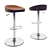 Espresso Tan Slugger Bar Stool 3D model small image 1