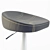 Espresso Tan Slugger Bar Stool 3D model small image 2