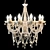 French Crystal Chandelier - Timeless Elegance 3D model small image 1