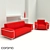 Blest Stĭv Sofa & Chair Set 3D model small image 2