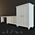 AGT Profile Wardrobe with Chest of Drawers 3D model small image 1