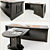 Arabian Style Writing Desk 3D model small image 1