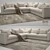 MAXALTO B&B Italia Omnia Sofa 3D model small image 1