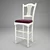 Elegant Mobexpert Bar Chair 3D model small image 2