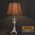 Newport 3501/T Silver Chrome Table Lamp 3D model small image 1