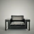 Luxury London Armchair 3D model small image 2