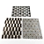 Retro Patterns: Baxter Fifties Carpets 3D model small image 1