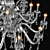 Luxury Crystal Chandelier: Osgona Lusso 3D model small image 2