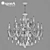Luxury Crystal Chandelier: Osgona Lusso 3D model small image 3