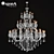 Osgona Lusso Art Crystal Chandelier 3D model small image 1