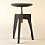 Sleek Contour Stool | Modern Design 3D model small image 2