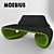 Modern Designer Sofa "Moebius" | Unique & Stylish 3D model small image 1